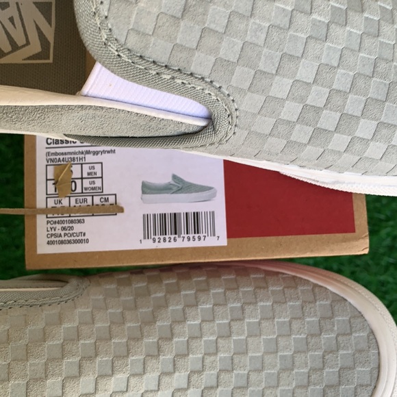 VANS CLASSIC SLIP ON Embossmnichk Mrggrytrwht WMNS - Picture 14 of 14